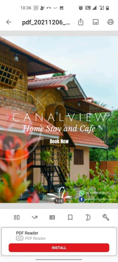 Canalview Private Cottage Azhikkal Ayiram Thengu Panmana 외부 사진